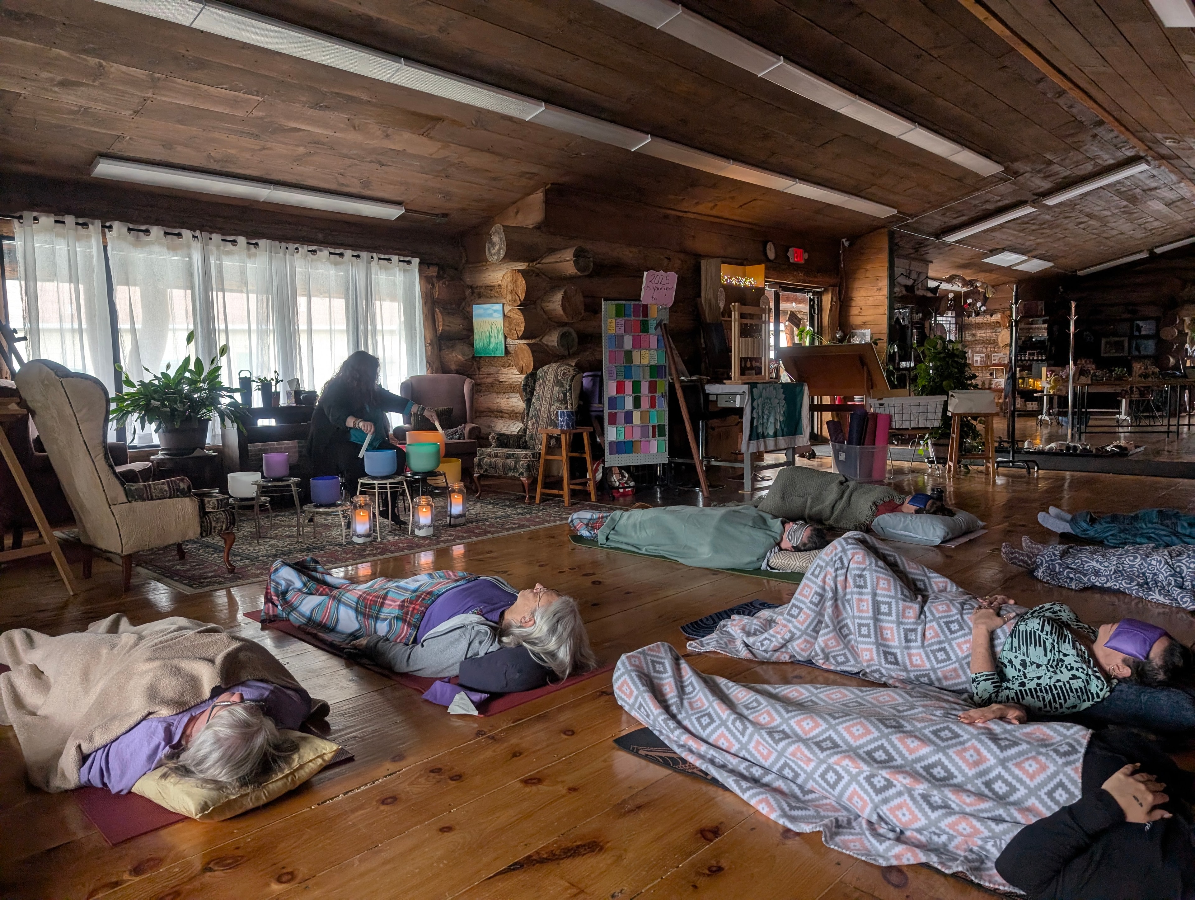 Group of adults engaged in a collaborative creative workshop